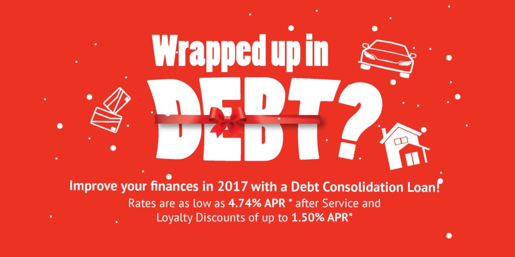 Improve your finances in 2017 with a Debt Consolidation Loan! Houston Highway Credit Union